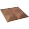 Ekena Millwork 11 7/8in. W x 11 7/8in. H Swindon EnduraWall Decorative 3D Wall Panel Covers 0.98 Sq. Ft. WP12X12SWCAC - alternate 2
